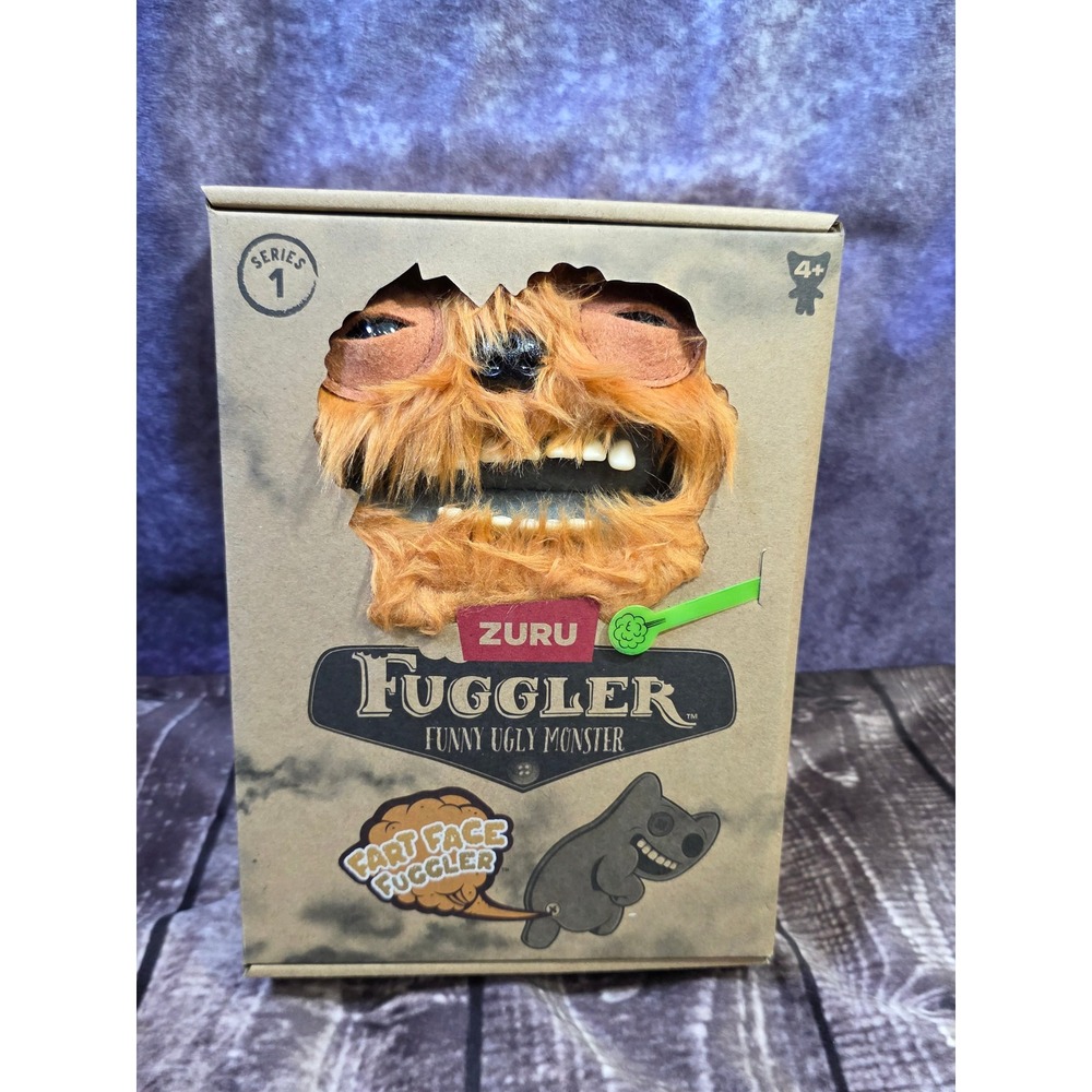 Zuru Fuggler Series 1 Fart Face Funny Ugly Monster Count Underoo Brown 15728E